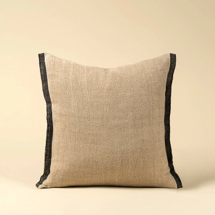 20x20 Selvage Linen Pillow, Charcoal - Magnolia Lane co. Home + Garden + Gift
