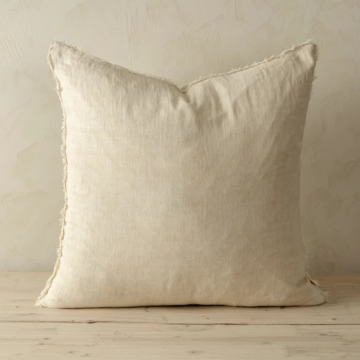 24x24 Lina Linen Pillow Pampas - Magnolia Lane co. Home + Garden + Gift
