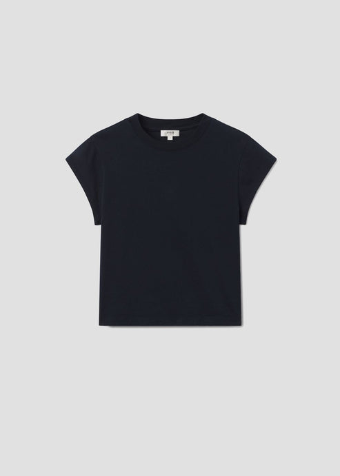 Agolde Bryce Cap Sleeve Tee in Storm