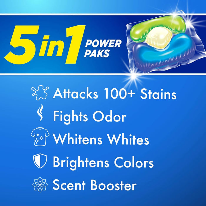 Arm & Hammer OxiClean Power Packs 5-in-1 Laundry Detergent Pacs 24 Ct - 4 Pack
