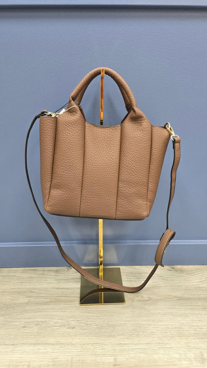 Ashton Pleated Hobo w/ Crossbody Strap Jen & Co