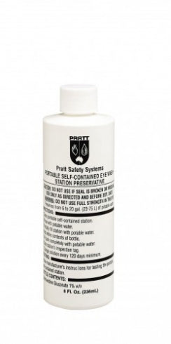 Brady 15498 Water Preservation Solution for Portable Eye Wash Units