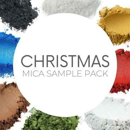 * Christmas Mica Sample Pack - 8 Holiday Colors