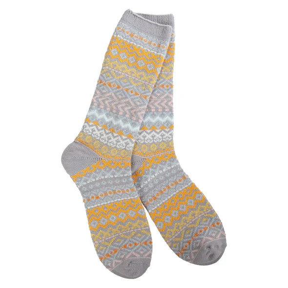 Crew Sock Harbor Grey