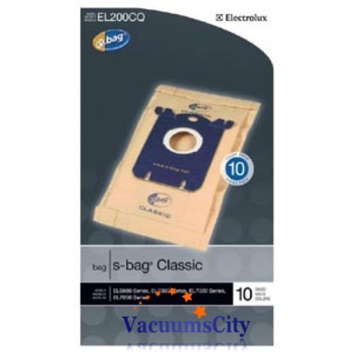 Electrolux Canister Vacuum Cleaner Classic Type S Bags 10 Pk Part EL200CQ-4,EL200CQ4,EL200CQ,EL200C