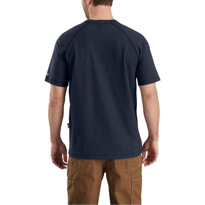 FR FORCE SHORT SLEEVE T-SHIRT - 410-Dark Navy | Carhartt 102903