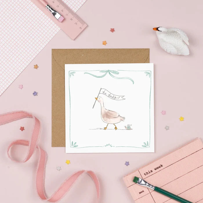 Greeting Card - Silly Goose