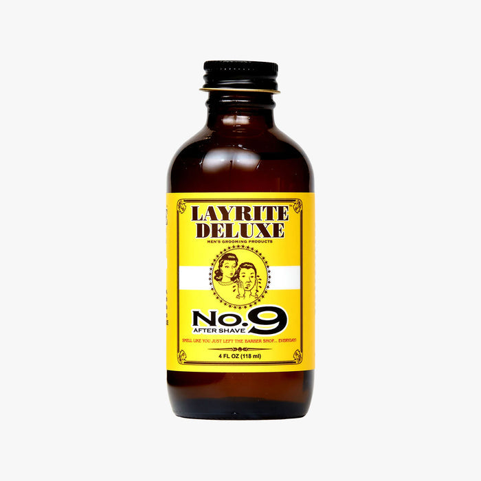 LAYRITE AFTERSHAVE NO.9 BAY RUM 118ML (4floz)