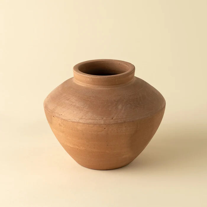 Lux Terracotta Vase - Magnolia Lane co. Home + Garden + Gift