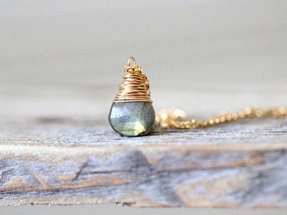 Necklace-Labradorite Pendant