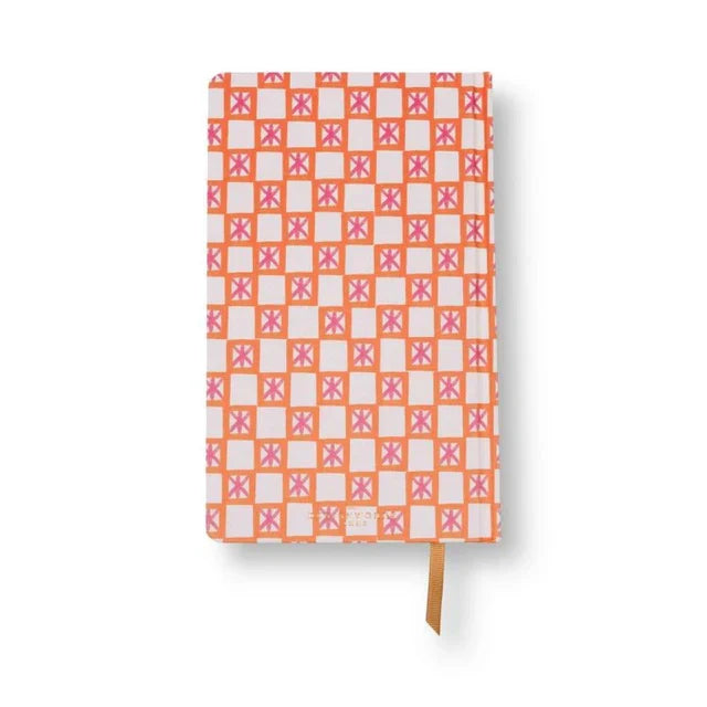 Orange Check Journal