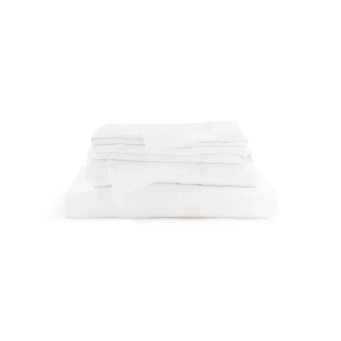 Michael Aram Queen Sheet Set - Cloud and White