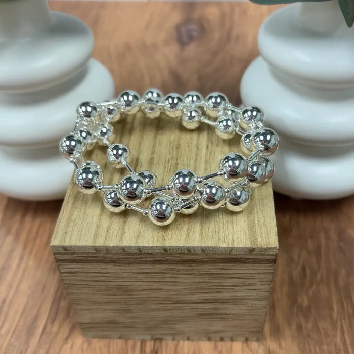 Silver Shine Stack Bracelets What's Hot