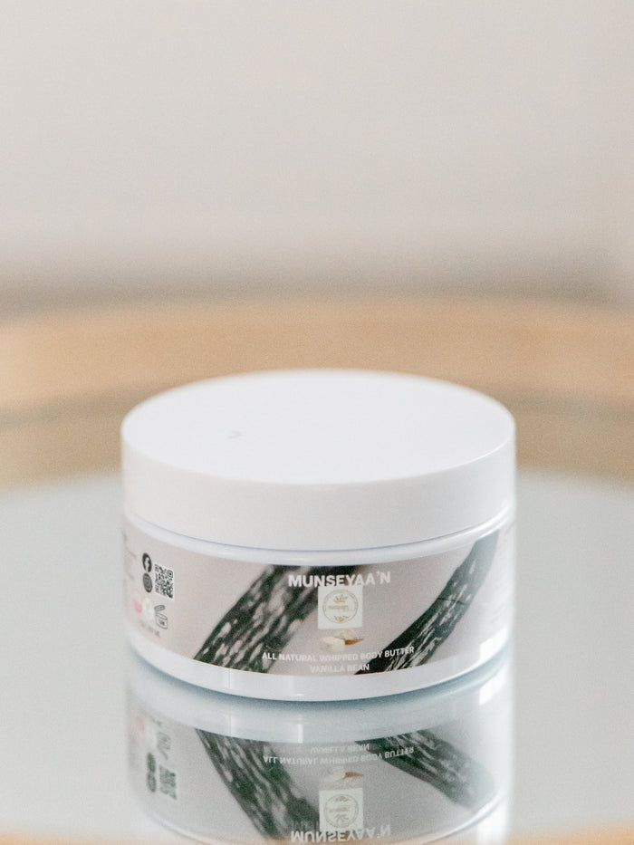 Vanilla Bean Whipped Shea Butter Cream MunSeyaa'n Collective