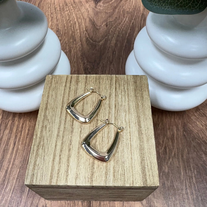 WR Mini Golden Pop Huggie Hoops What's Hot