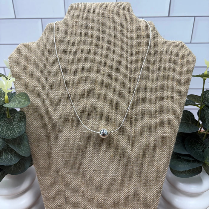 WR Silver Dot Necklace What's Hot