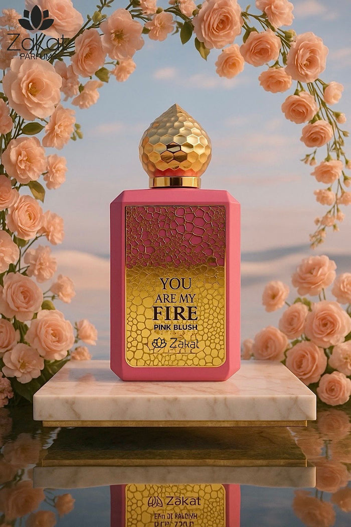 You Are My Fire Pink Blush By Zakat Eau De Parfum 100 ML (3.4 FL OZ) Women