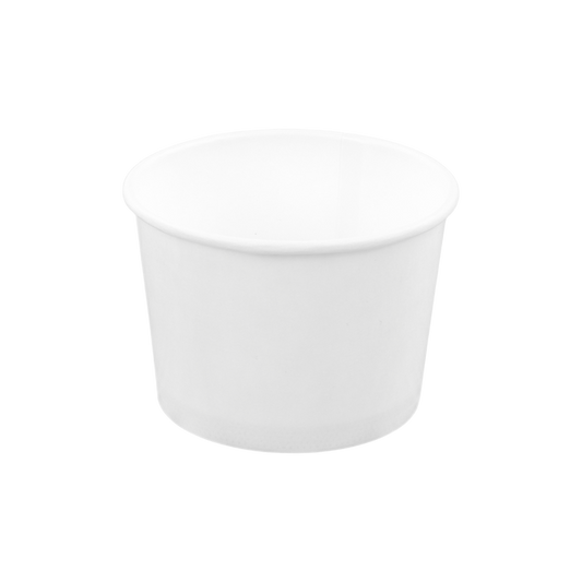 10 oz White Paper Soup Cups