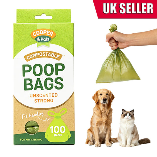 100pcs Degradable Poop Bags