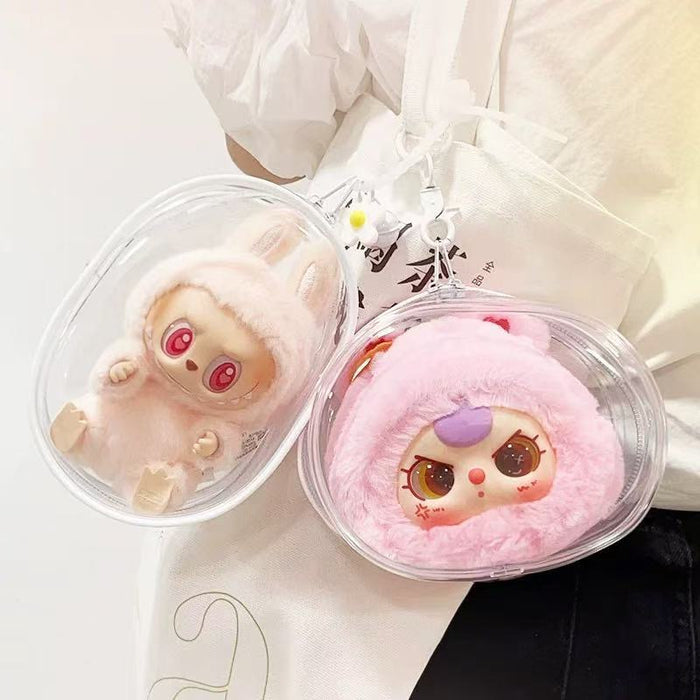 10cm / 15cm / 20cm PVC Plush Doll Storage Bag