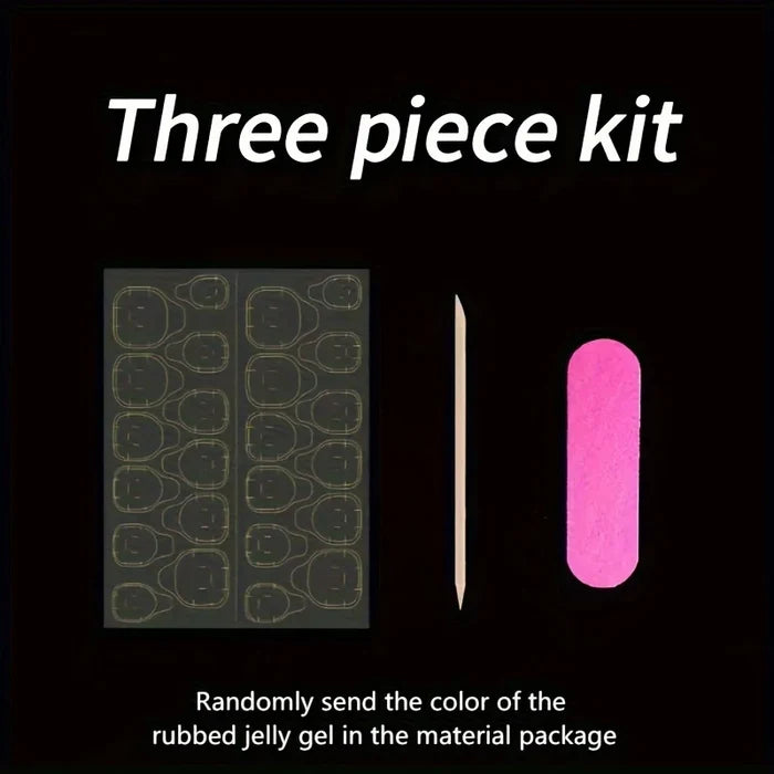 10pcs high-end Light luxury pink cat eyes handmade fake nails, Short pink nail decoration patch for women