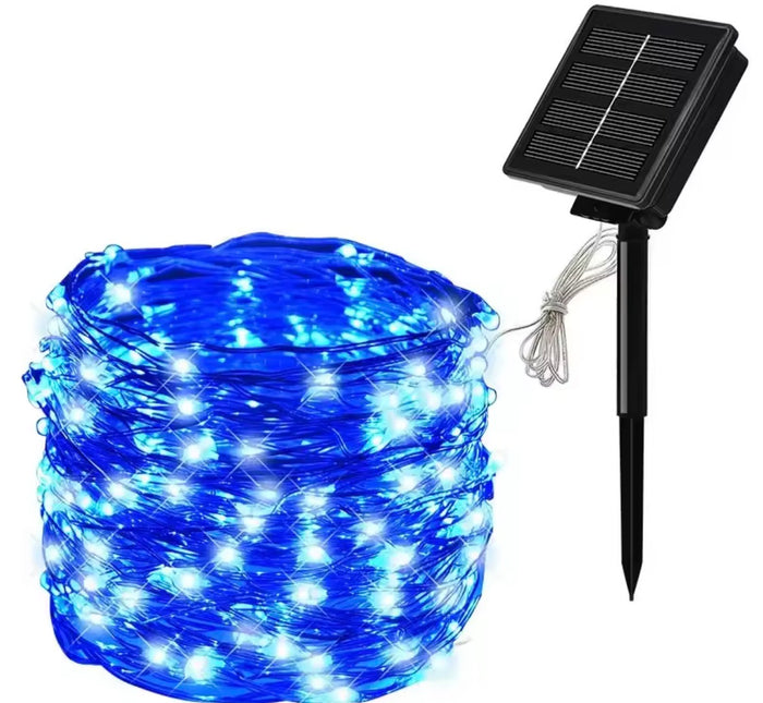 12m 100 LED Solar Fairy Lights