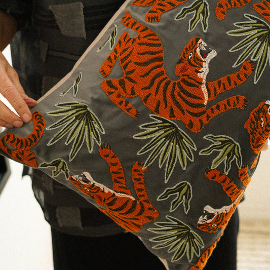 16x24 Tiger Tales Pillow - Magnolia Lane co. Home + Garden + Gift