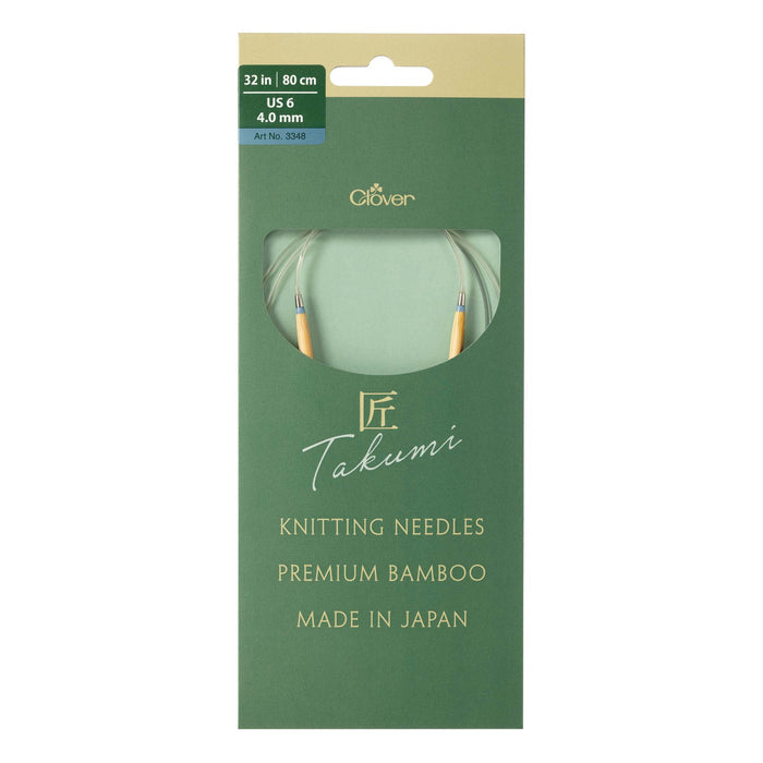 32" Pro Takumi Circular Knitting Needles | Clover
