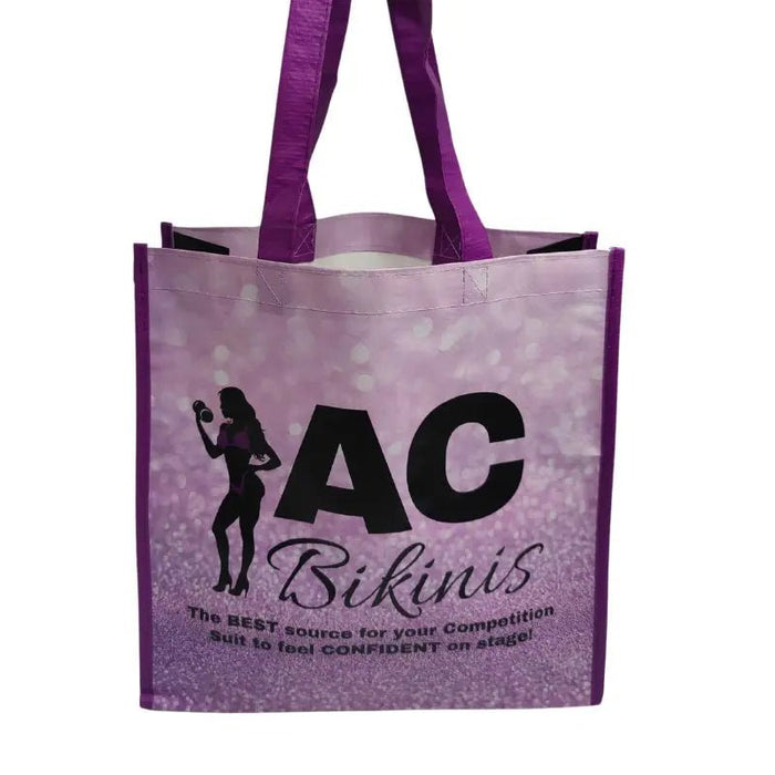 ACBikinis Logo Reusable Tote Bag  Angel Competition BikinisNPC Competition Suits