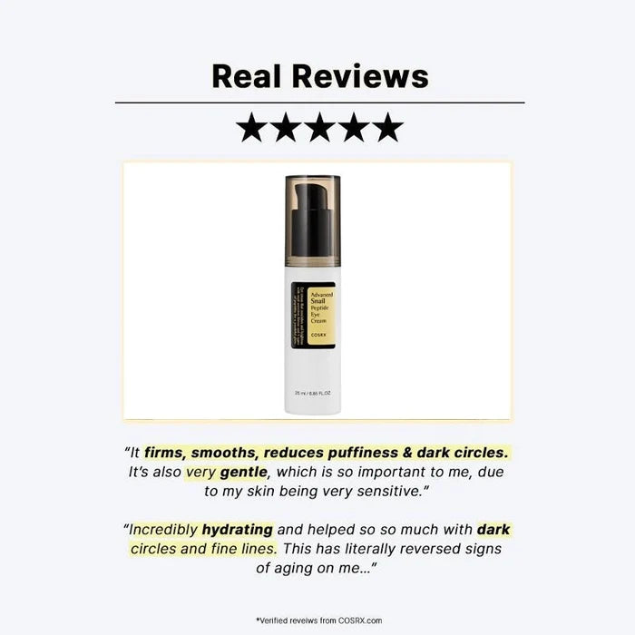 Advanced Snail Peptide Eye Cream - 25ml