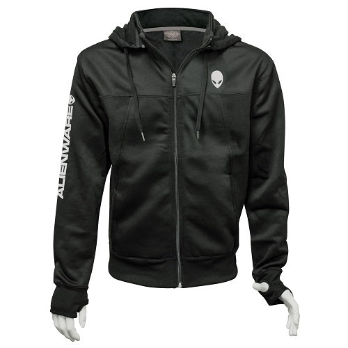 Alienware Poly-Tech Zip Hoodie – Black - Shoppers-kart.com