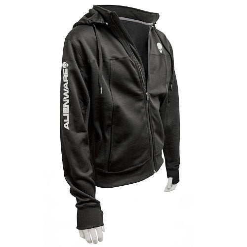 Alienware Poly-Tech Zip Hoodie – Black - Shoppers-kart.com