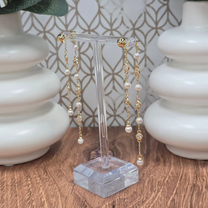 Annelise Dangle Earrings Michelle McDowell