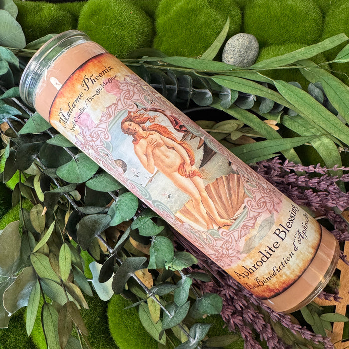 Aphrodite Love Ritual Altar Candle