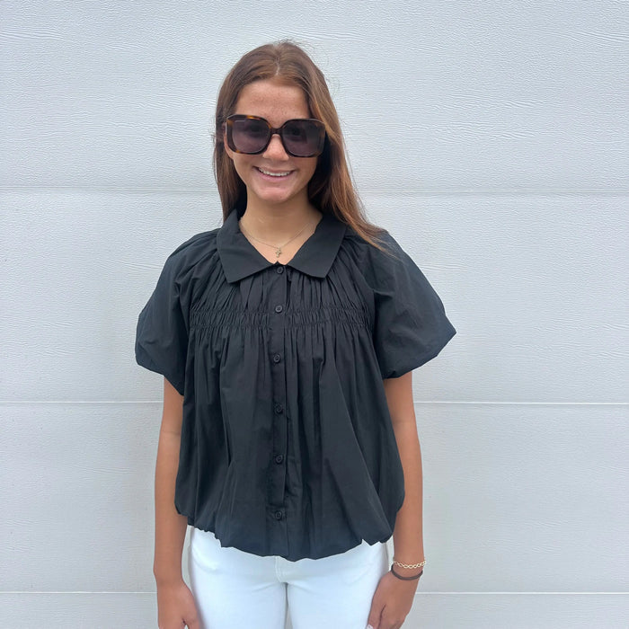 Avery Blouse Elle Grey