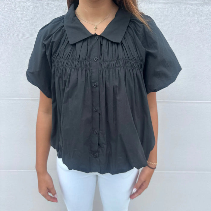 Avery Blouse Elle Grey
