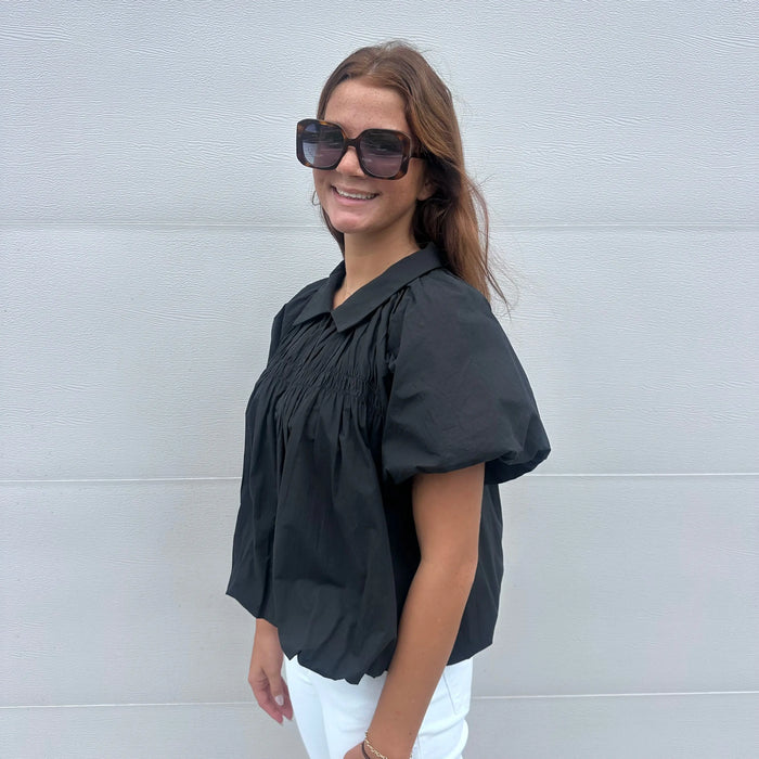 Avery Blouse Elle Grey