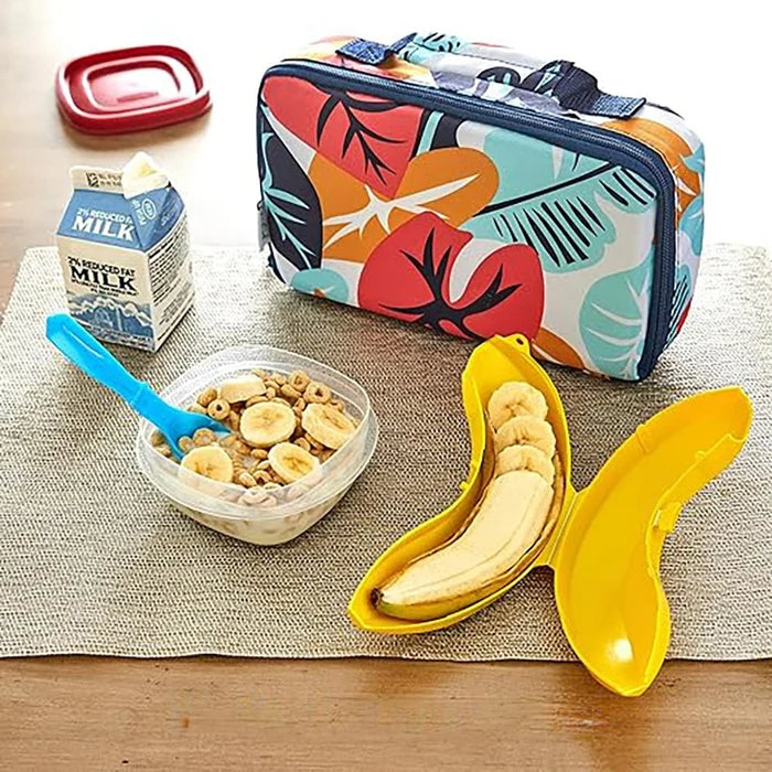 Banana Saver Banana Storage Case with Carabiner Clip for Travel & School in Kuwait - Waha Lifestyle