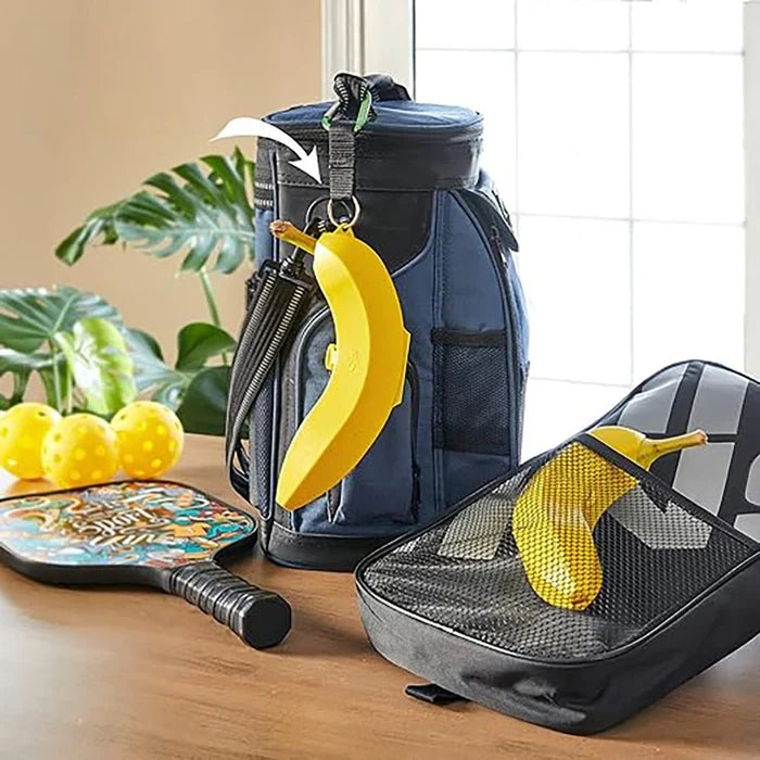 Banana Saver Banana Storage Case with Carabiner Clip for Travel & School in Kuwait - Waha Lifestyle