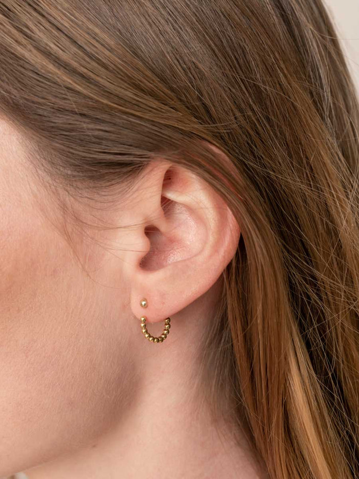 wellthy® Beaded Hoop Earring Jackets