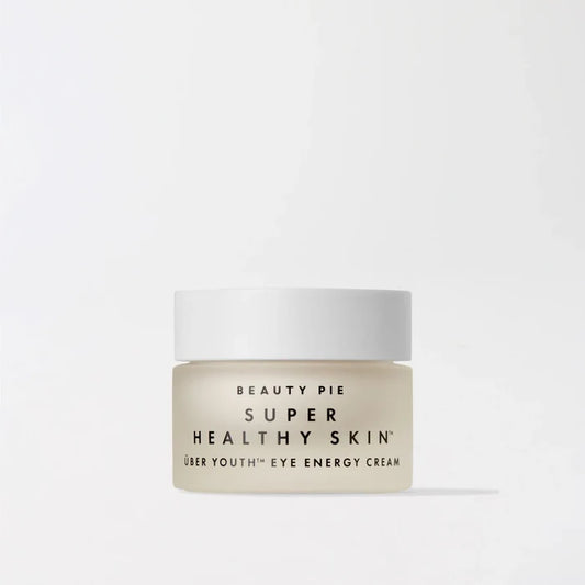 Beauty Pie Super Healthy Skin Über Youth Eye Energy Cream 15ml, a skincare product for revitalized, youthful-looking eyes.