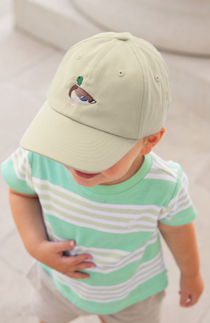 Bits & Bows Khaki Mallard Baseball Hat