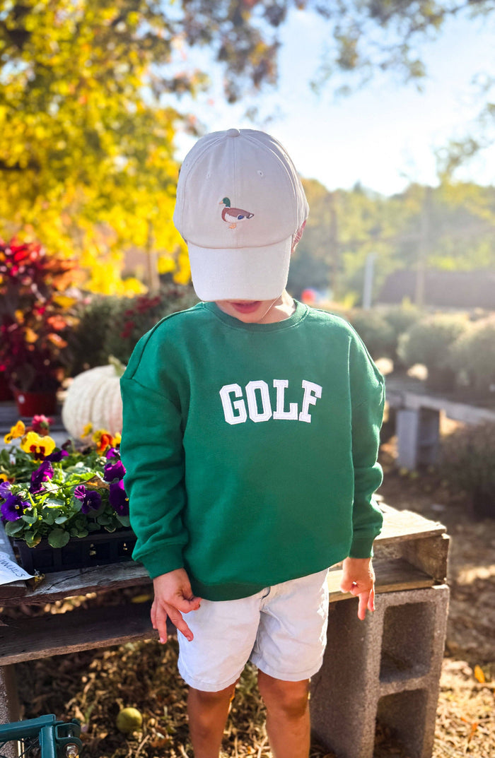 Bits & Bows Khaki Mallard Baseball Hat