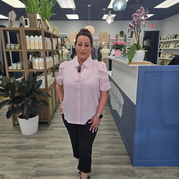 Blush Lane Blouse Gigio