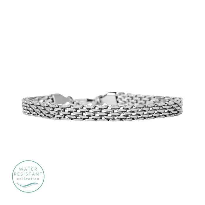 Bracelet-Flat Multi-Link , Water-Resistant