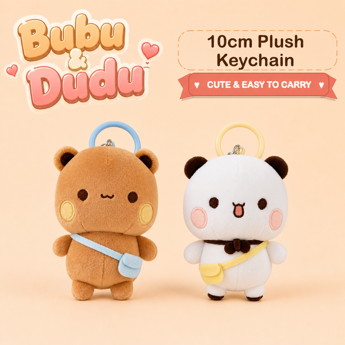 Bubu Dudu 10cm Plush Keychain product photo