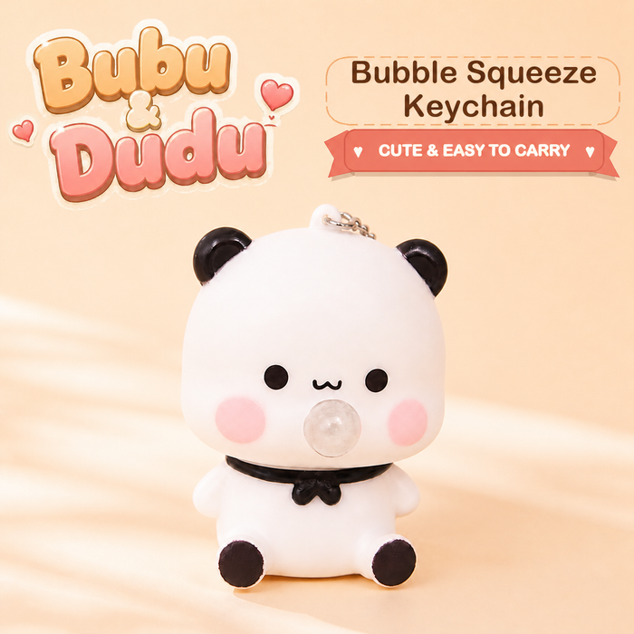 Bubu Dudu Bubble Squeeze Keychain
