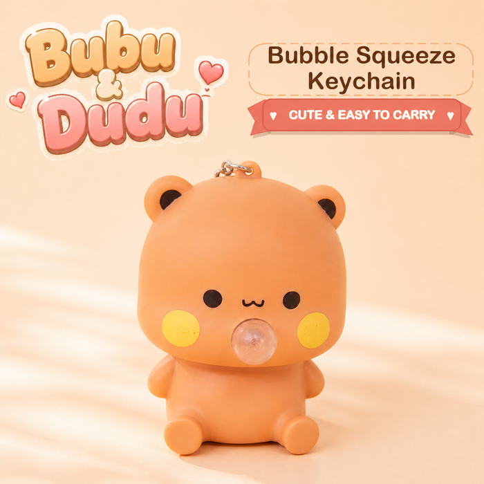 Bubu Dudu Bubble Squeeze Keychain