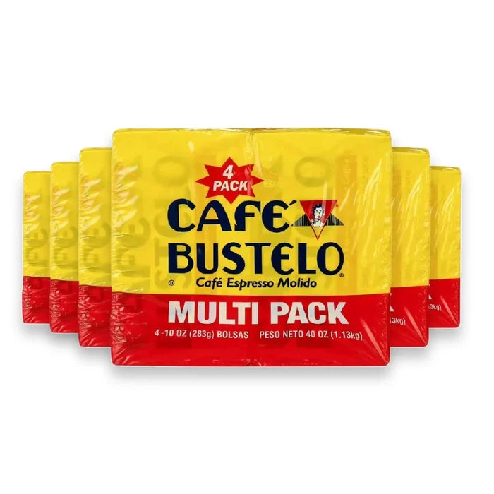Cafe Bustelo MultiPack Espresso Ground Coffee - 10 Oz - 4 ct - 6 Pack