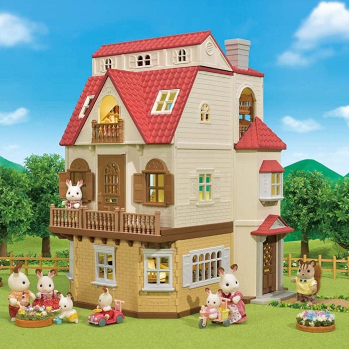 Calico Critters Red Roof Grand Mansion Gift Set